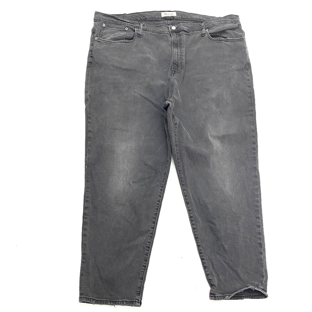 Madewell The Mom Jean Women's size 37 Faded‎ Black Denim jeans